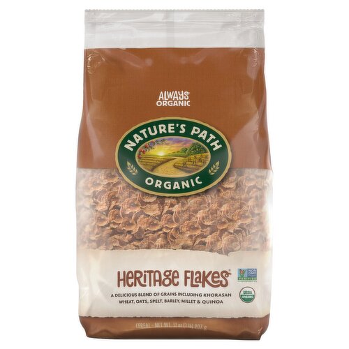 Nature's Path Organic Heritage Flakes Cereal, 32 oz