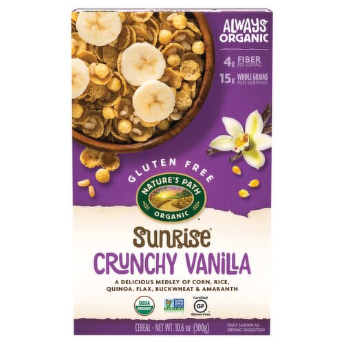 Nature's Path Sunrise Crunchy Vanilla Cereal, 10.6 oz