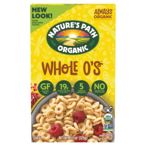 Nature's Path Organic Whole O's Cereal, 11.5 oz
