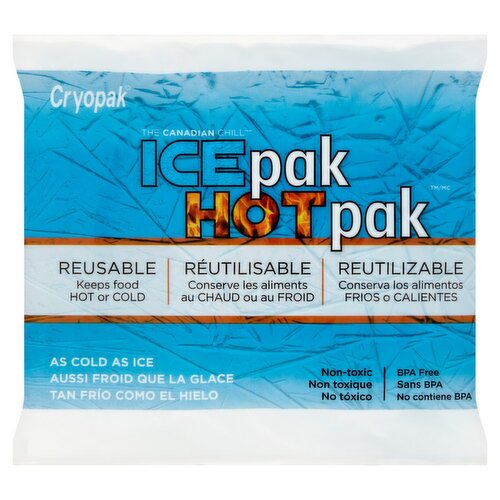 Cryopak The Canadian Chill Icepak Hotpak, Small