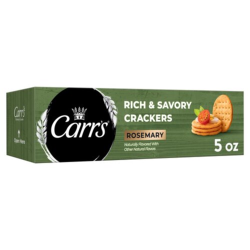 Carr's Rosemary Crackers, 5 oz