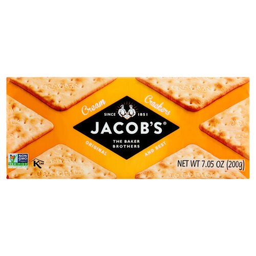 Jacob's Original and Best Cream Crackers, 7.05 oz