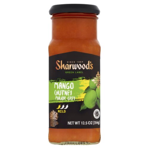 Sharwood's Green Label Major Grey Mango Chutney, 12.5 oz