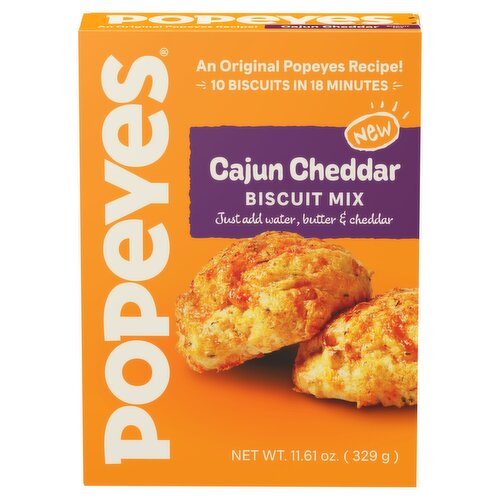 Popeyes Cajun Cheddar Biscuit Mix, 11.61 oz