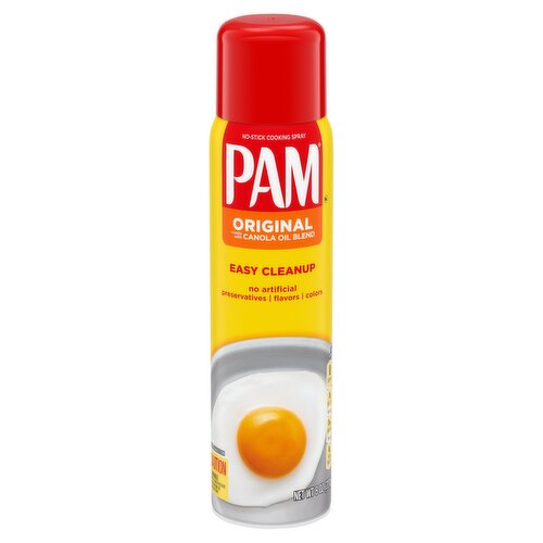 Pam Original No-Stick Cooking Spray, 8 oz