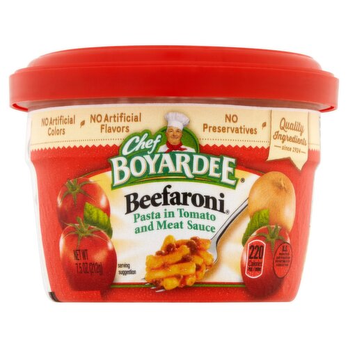 Chef Boyardee Beefaroni, 7.5 oz