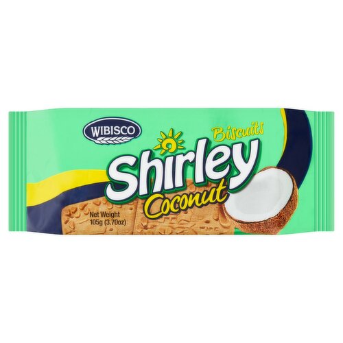 Wibisco Shirley Coconut Biscuits, 3.70 oz