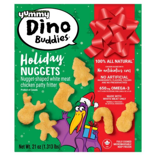 Yummy Dino Buddies Holiday Nuggets, 21 oz