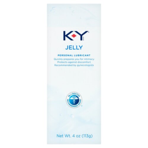 K-Y Jelly Personal Lubricant, 4 oz