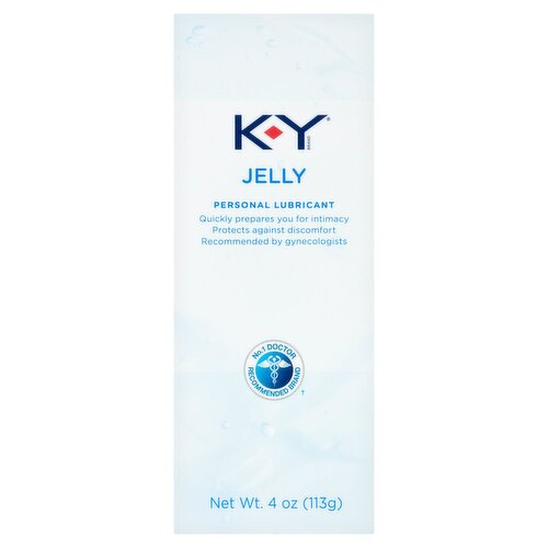 K-Y Jelly Personal Lubricant, 4 oz