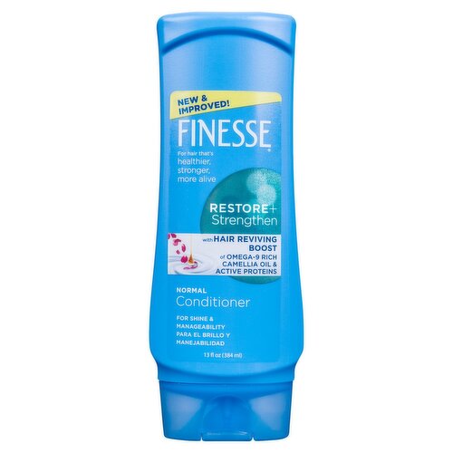 Finesse Restore + Strengthen Normal Conditioner, 13 fl oz