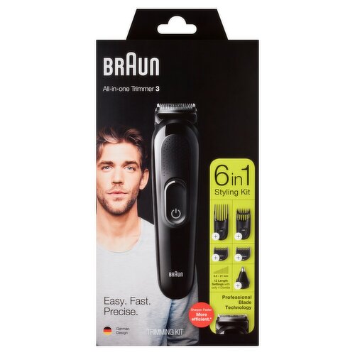Braun 6 in 1 Styling Trimming Kit