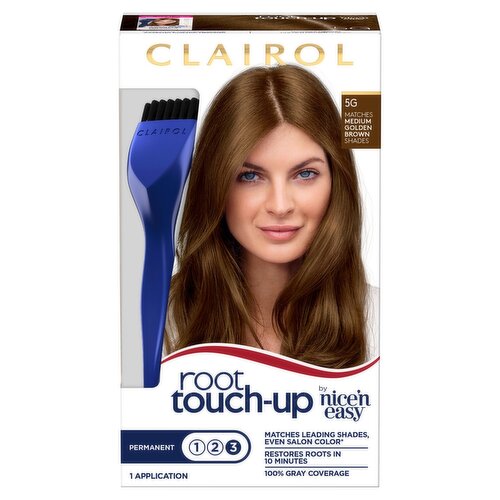 Clairol Nice'n Easy Root Touch-Up 5G Permanent Hair Color, 1 application