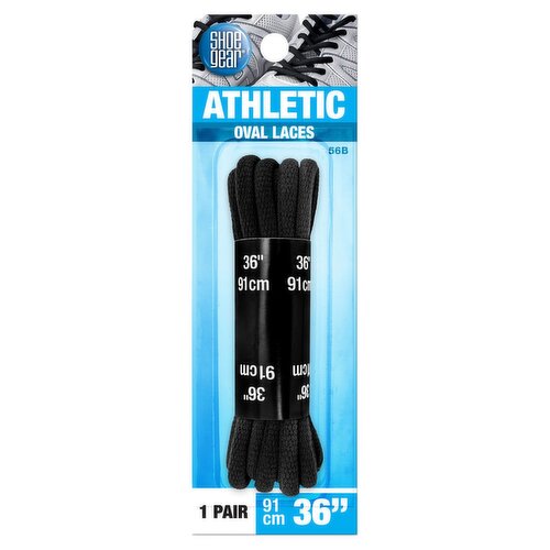 Shoe Gear 36" Athletic Oval Laces, 1 pair