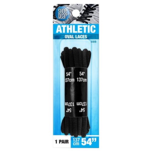 Shoe Gear 54'' Athletic Oval Laces, 1 pair