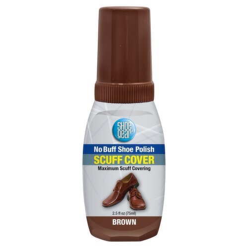 Shoe Gear Brown Scuff Cover No Buff Shoe Polish, 2.5 fl oz