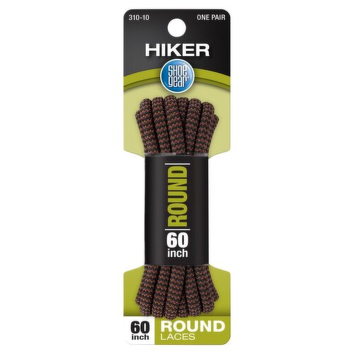 Shoe Gear 60 inch Hiker Round Laces, one pair