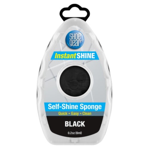 Shoe Gear Black Self-Shine Sponge, 0.2 oz