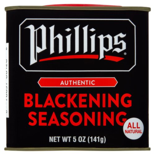 Phillips Authentic Blackening Seasoning, 5 oz