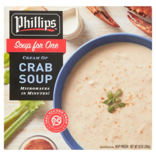 Phillips Cream of Crab Soup for One, 10 oz