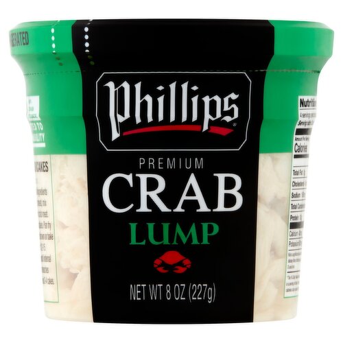 Phillips Premium Crab Lump, 8 oz