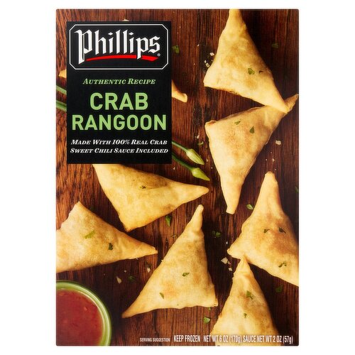 Phillips Crab Rangoon, 6 oz