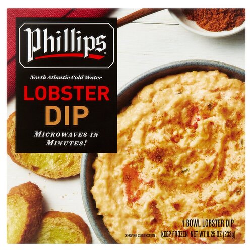 Phillips Lobster Dip, 1 count, 8.25 oz