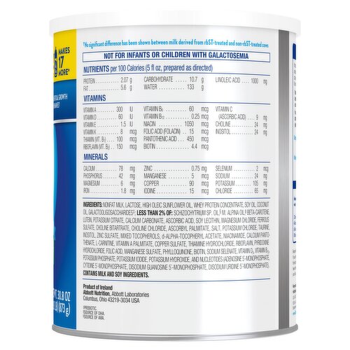 Similac Advance OptiGro Milk-Based Powder Infant Formula with Iron, 0-12 Months, 30.8 oz