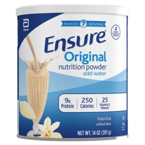 Ensure Original Vanilla Nutrition Powder, 14 oz