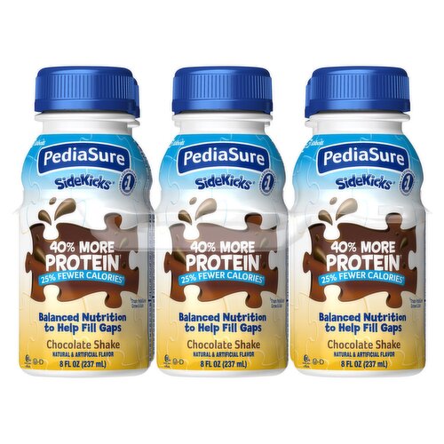 PediaSure SideKicks Chocolate Shake, 8 fl oz