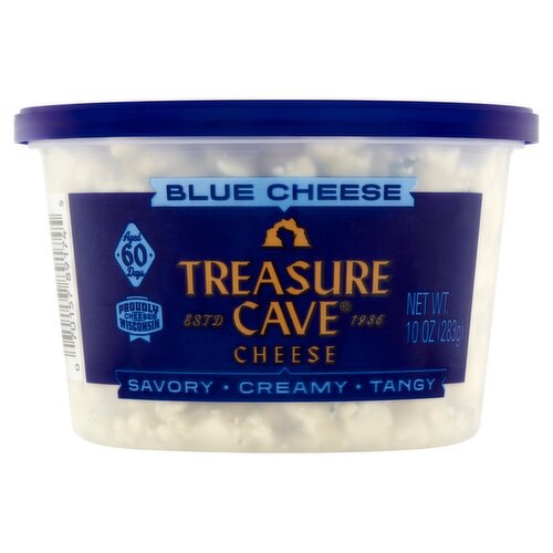 Treasure Cave Cave-Aged Blue Cheese, 10 oz