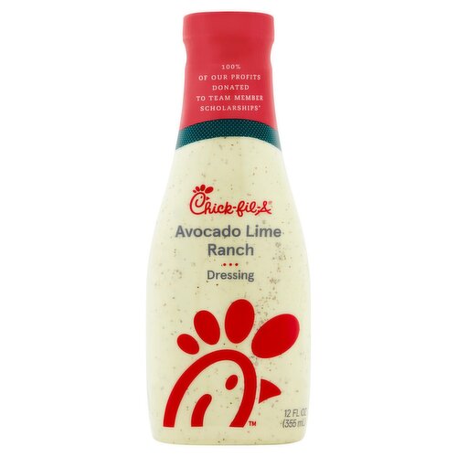 Chick-fil-A Avocado Lime Ranch Dressing, 12 fl oz