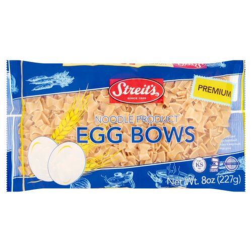 Streit's Egg Bows Noodle Product, 8 oz