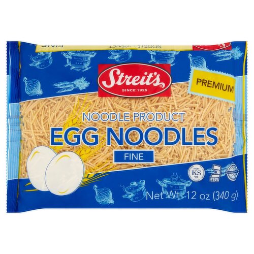 Streit's Fine Egg Noodles, 12 oz