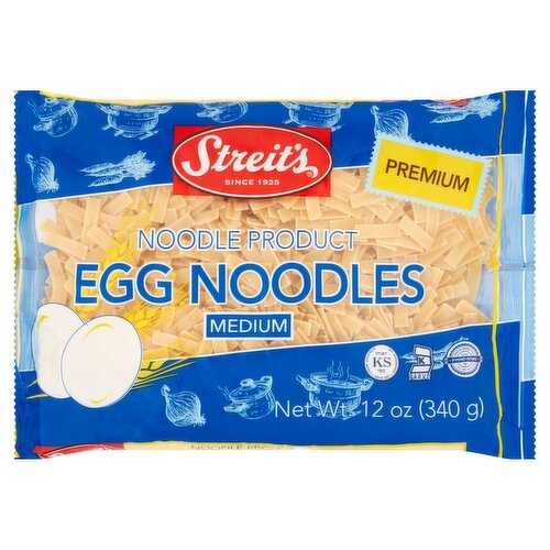 Streit's Medium Egg Noodles, 12 oz