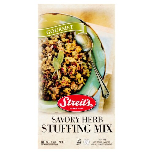 Streit's Gourmet Savory Herb Stuffing Mix, 6 oz
