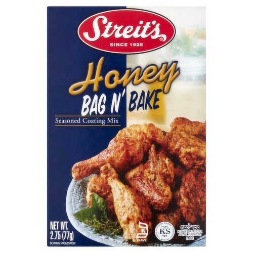 Streit's Bag n' Bake Honey Seasoned Coating Mix, 2.75 oz