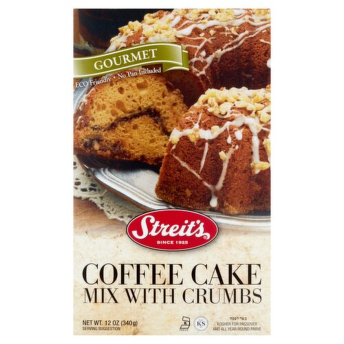 Streit's Coffee Cake Mix with Crumbs, 12 oz