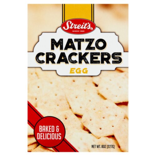 Streit's Egg Matzo Crackers, 8 oz