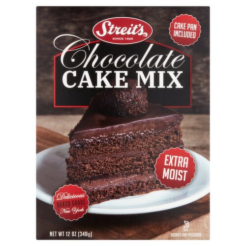 Streit's Chocolate Cake Mix, 12 oz