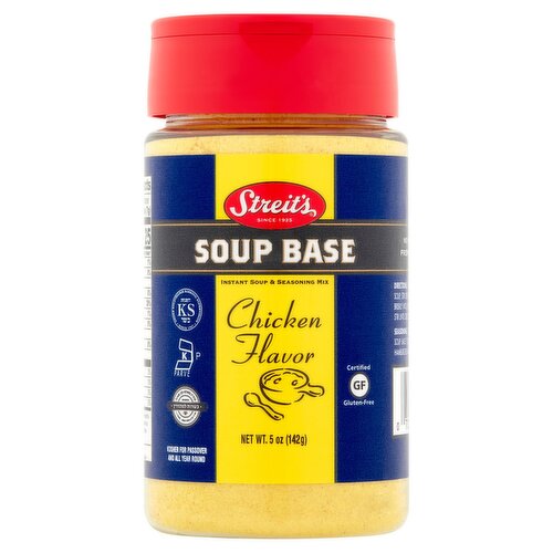 Streit's Soup Base Chicken Flavor Instant Soup & Seasoning Mix, 5 oz