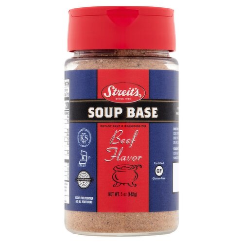 Streit's Soup Base Beef Flavor Instant Soup & Seasoning Mix, 5 oz