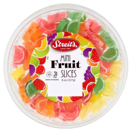 Streit's Mini Fruit Slices, 8 oz