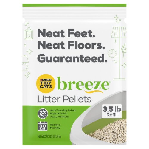 Purina Tidy Cats Breeze Litter Pellets Refill, 56 oz