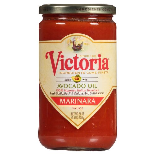 Victoria Marinara with Avocado Oil, 24 oz