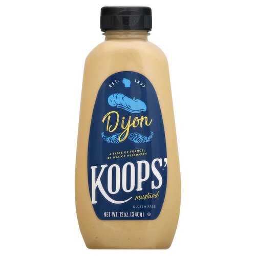Koops' Dijon Mustard, 12 oz