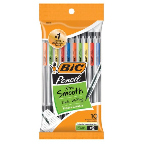 BIC 0.7 mm #2 Mechanical Pencils, 10 count