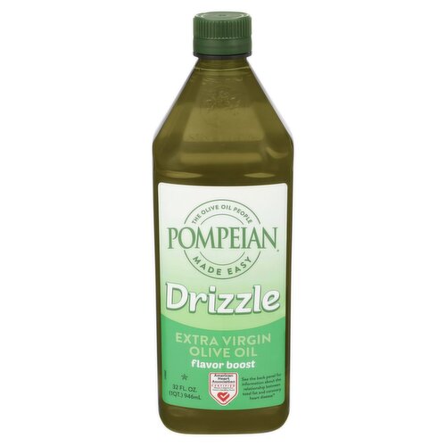 Pompeian Drizzle Extra Virgin Olive Oil, 32 fl oz