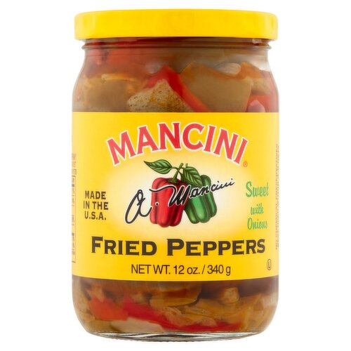 Mancini Fried Peppers, 12 oz