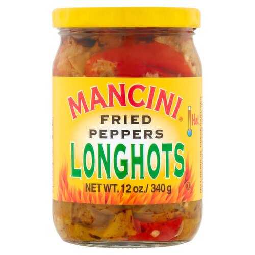 Mancini Longhots Fried Peppers, 12 oz